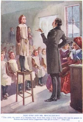 Jayne Eyre en Mr. Brocklehurst